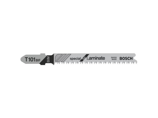 Bosch special for Laminate T 101 BIF - Sticksågblad - för trä, massivt trä, laminat, laminerade paneler, högtryckslaminat (HPL), multiplex panels - 5