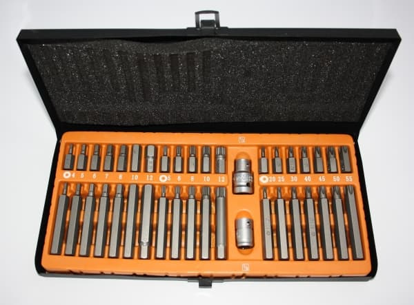 Corona Bitssett med håndtak 40 stk. C6940
