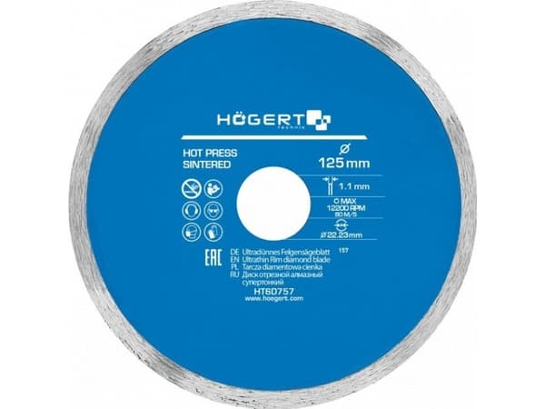 Hoegert HOEGERT DIAMOND TARGET 125x22.2/FULL
