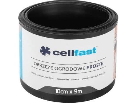 Cellfast Cellfast trädgårdskantlist rak 10cmx9m sortering