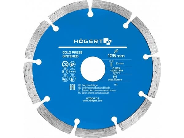 Hoegert HOEGERT DIAMOND TARGET 125x22.2/SEG.