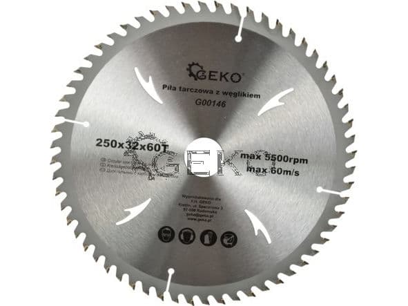 Geko WIDIA 250*32*60z /B... G00146 - G00146