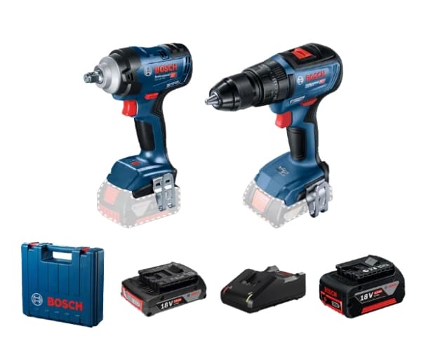 Bosch 0 601 9K0 003, Cordless impact wrench, Trådløs skrutrekker, Sort, Grønn, 1/2", 2500 RPM, 400 Nm, 2500 RPM