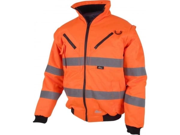 KORT SIKKERHETSJAKKE ORANGE VWTC01 str XXL VIZWELL VWTC01O