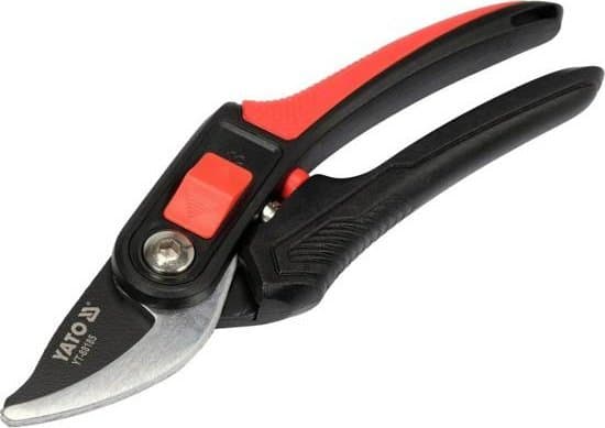 Yato YT-88185, Forbigang, Termoplastisk gummi (TPR), Sort, Rød, Kull stål, Svart/rustfritt stål, 220 mm