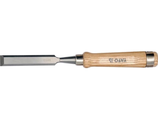 Yato YT-6256, Finjusteringsmeisel, Skrå kant, Stål, Brun, Tre, 3,5 cm