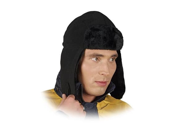Reis öronlapp CZOPAPA B storlek 59 fleece svart