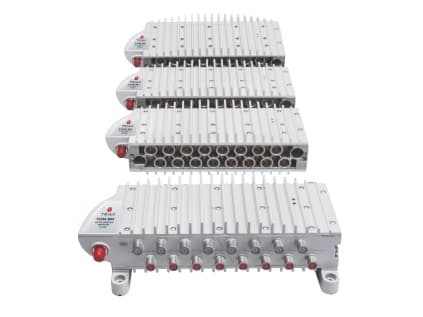 Triax 307697, 8 ingångar, 8 utgångar, 75 O, F, 100 - 240 V, 75 dBµV