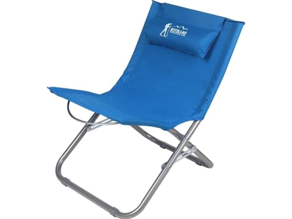 Royokamp sammenleggbar strandstol, blå