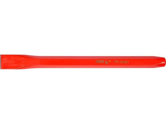 Yato YT-47021, Kaldmeisel, Flat meisel, Stål, Rød, 250 mm, 2,2 cm
