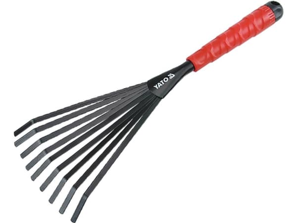 Yato YT-8869, Hagerake, Sort, Rød, Stål, Rød, 40 cm, 150 mm