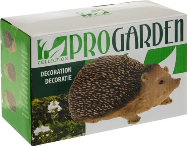 ProGarden Hedgehog garden hedgehog decoration for the garden 20x13x10 cm universal