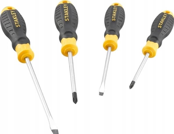 Stanley ST. SCREWDRIVERS 4pcs. C/GRIP (2PL+2PH)