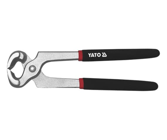 Yato YT-2046, Ändavbitartång, Kolstål, PVC, Svart, 160 mm