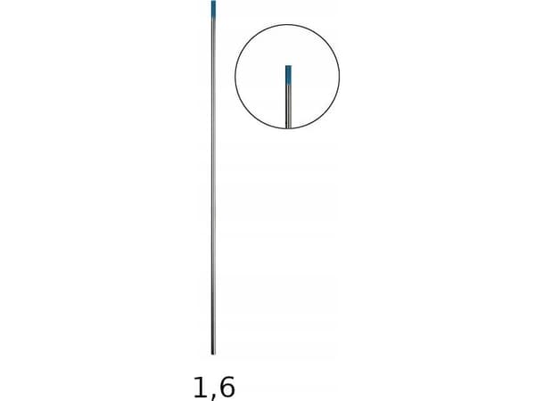 Weldline TUNGSTEN ELECTRODE WLA 20 1.6x175mm BLÅ (1/10) WELDLINE