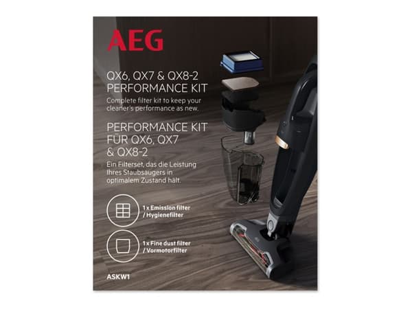 AEG ASKW1 - Suodatinsarja - pölynimureille