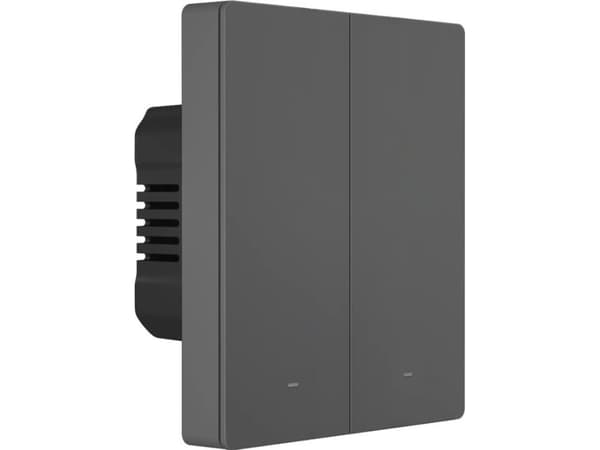 SONOFF M5 2-knapps väggbrytare 80mm bred M5-2C-80