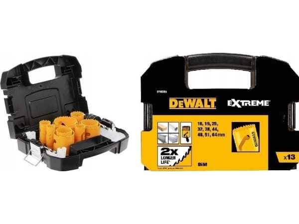 DeWALT DT90350-QZ, Ställ, Borr, Metall, Plast, Trä, Metall, 4,4 cm, 16,19,25,32,38,44,48,51,64 mm