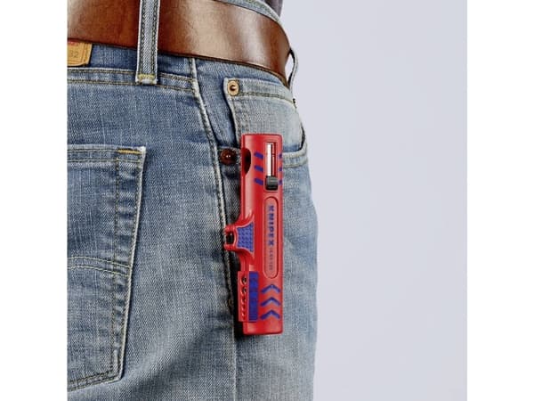 Knipex 16 85 125 SB, 67 g, Blå, Röd