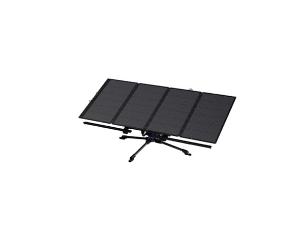 EcoFlow 50036001, Itsesuuntautuva aurinkopaneeli, Vapaasti seisova, Musta, Harmaa, IP54, Akku, 2500 mm