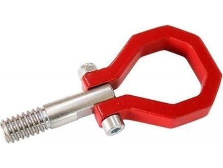 MTuning_F Tilhengerfeste foran BMW E30 E36 E46 Z3 Z4 Rød