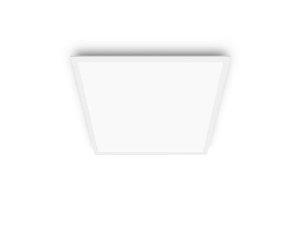 Philips Funksjonell Panel-taklampe, 36 W, kvadratisk, LED, Ikke-utskiftbare pærer, 3600 lm, IP20, Hvit Hvit