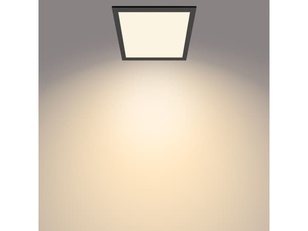 Philips Toiminnollinen Kattovalaisin, LED, 1100 lm, IP20, Musta, Valkoinen