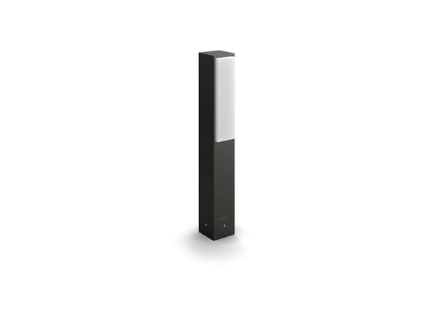 Philips myGarden Stratosphere piedestal-/gånglampa 9 W, Utomhus pelar-/stolpbelysning, Antracit, Gjuten aluminium, Syntet, IP44, Trädgård, Terass, I