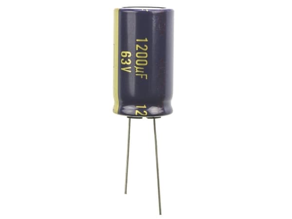 Panasonic Elektrolytkondensator med radial tråd 7.5 mm 1200 µF 63 V 20 % (Ø) 18 mm 1 stk