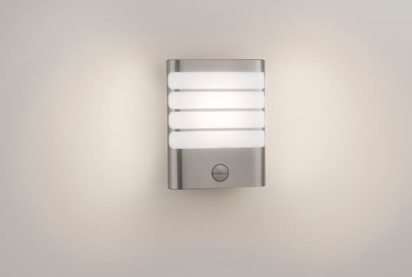 Philips myGarden Raccoon vägglampa 4 W, Väggbelysning för utomhusbruk, Rostfritt stål, Rostfritt stål, IP44, Trädgård, Terass, II