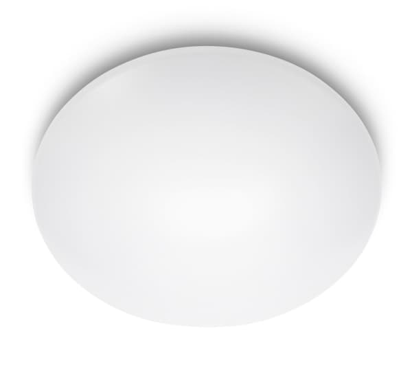 Philips myLiving Suede-taklampe, 12 W, 4 ampuller, LED, Ikke-utskiftbare pærer, 1100 lm, IP20, Hvit Hvit