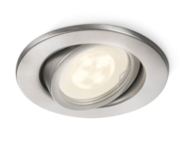 Philips myGarden Innfelt Fresco-lampe, 4,6 W, Spotlys, Rustfritt stål, Rustfritt stål, IP23, Hage, Terrasse, II