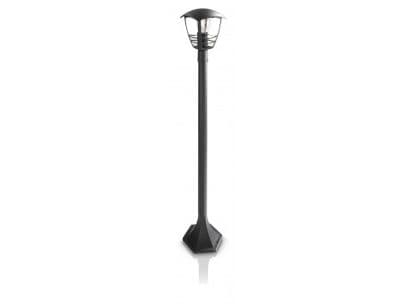 Philips myGarden Creek stolplampa 60 W E27 ljuskälla medföljer inte, Utomhus pelar-/stolpbelysning, Svart, Gjuten aluminium, IP44, Trädgård, Terass,