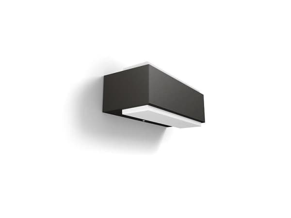 Philips myGarden Stratosphere-vegglampe, 9 W, Vegglys, Antrasitt, Aluminium, Syntetiske, IP44, Hage, Terrasse, I