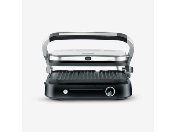 Severin KG2395, musta, harmaa, suorakaiteen muotoinen, painikkeet, keraaminen, 230 °C, LED