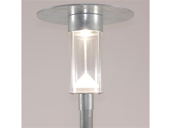 DeKaLED G5 parkarmatur f/Ø60mm mast Galvaniseret LED DLM ES 27W 4K 2744Lm KL II 5M kabel 230V IP56 IK10 PROFESSIONEL