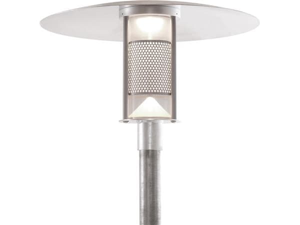 DeKanon parkarmatur f/Ø60mm masto. galvaniseret. Philips LED 28W 3000K 1617Lm. cl. II med 3,5 m kaapeli 230V. IP56. IK10. PROFESSIONEL