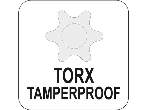 Yato T15 torx-avain reiällä (YT-05604)