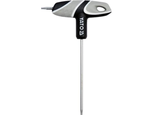 Yato T15 torx-avain reiällä (YT-05604)