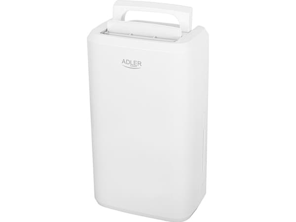 Adler | Kompressor lufttørker | AD 7861 | Effekt 280 W | Egnet for rom opp til 60 m³ Vanntankkapasitet 2 L | Hvit