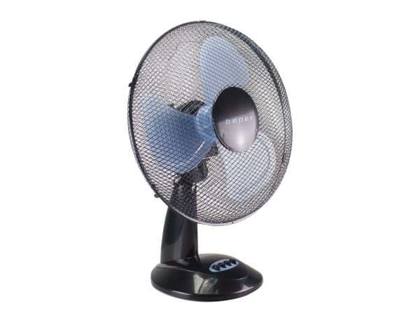 Beper P206VEN240, Husholdningsvifte, Sort, Gulv, Bord, Akrylonitril-butadien-styren (ABS), Stål, 40 cm, Knapper