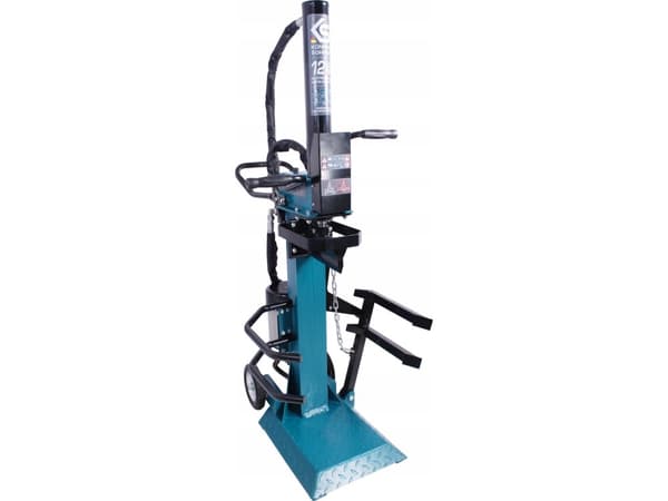 KÖNNER & SÖHNEN VERTICAL ELECTRIC LOG SPLITTER KS 12THE V 65/40 + PROTECTIVE HELMET