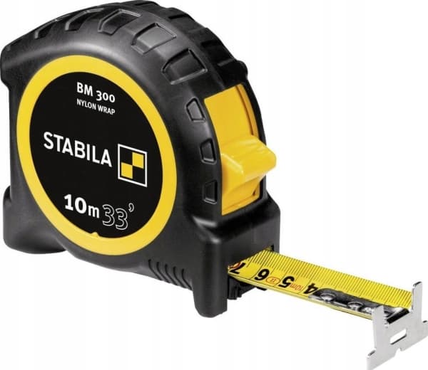 Stabila BM 300 19843 Målebånd 10 m ABS-PC