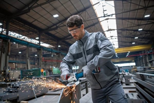 Bosch GWS 18V-10 P PROFESSIONAL, 9000 RPM, Batteri, 1,9 kg, Børsteløs motor - SOLO
