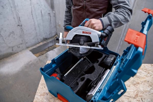 Bosch GKS 18V-57-2 L PROFESSIONAL, Tre, Sort, Blå, Sølv, Børsteløs, 16,5 cm, 5000 RPM, 5,7 cm - SOLO