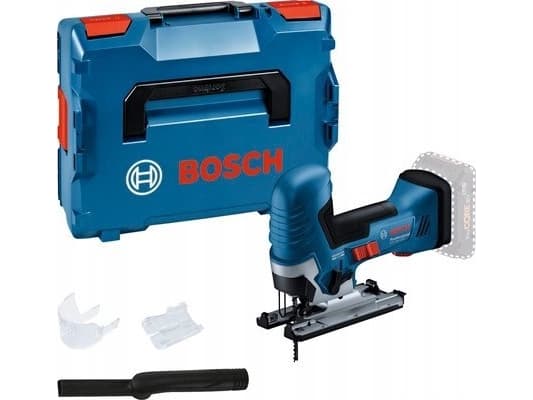 Bosch GST 18V-125 S PROFESSIONAL, Sylindergrep, Sort, Blå, Rustfritt stål, -45 - 45°, Aluminium, Stål, Tre, Børsteløs, 3500 spm - SOLO