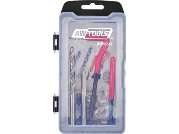 AW-Tools AWTOOLS Sats för gängreparation M6x1,0 30 st.