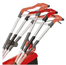 Einhell RASARRO 36/34 (2x3,0Ah), Työnnettävä ruohonleikkuri, 300 m², 34 cm, 2,5 cm, 6,5 cm, 30 L