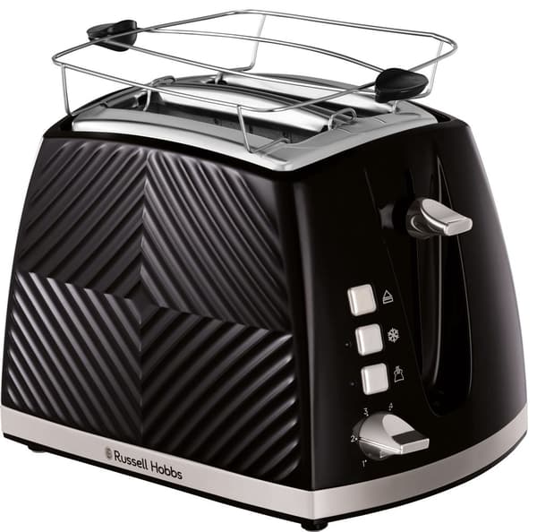 Russel Hobbs - Groove  2S Toaster Black