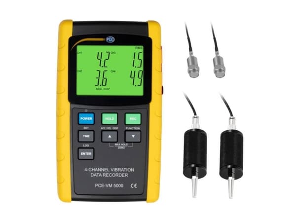 PCE Instruments Vibrationsmåleapparat 5 %